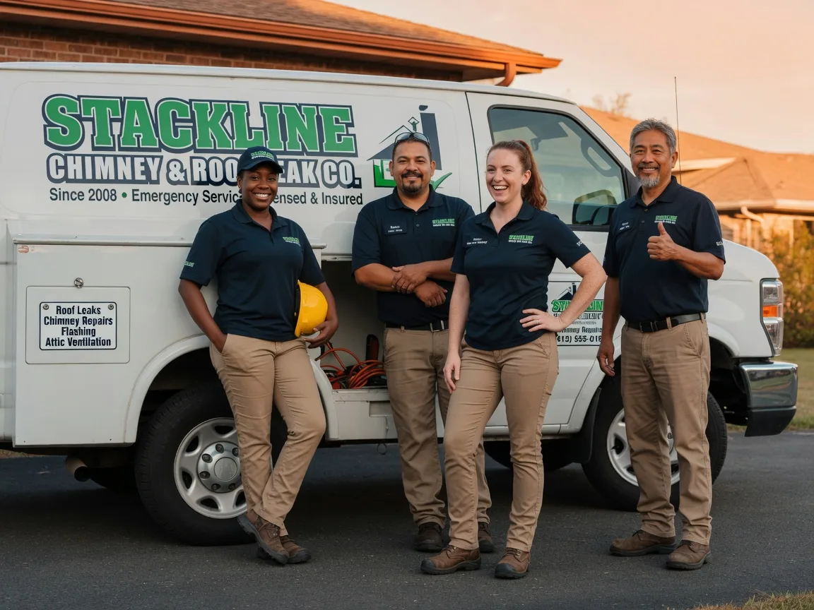 Chimney flashing repair company in Lakeville, IN